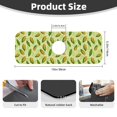 thumbnail image 2 of Sikiie Fresh Corn Splash Guard for Sink Faucet-1 PC Super Absorbent Fast Drying Mat Sink Gadgets-Splash Guard for Kitchen, Sink Mat, 2 of 7