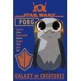 thumbnail image 2 of Junior's Star Wars: Galaxy of Creatures Georgie Porgie  Graphic Tee Royal Blue 2X Large, 2 of 3
