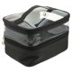 thumbnail image 2 of 1 neceser de maquillaje de doble capa, organizador de cosméticos, bolsa de viaje para exteriores., 2 of 5