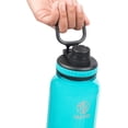 thumbnail image 2 of Botella de agua Takeya Tritan Sports con tapa con caño de 1,2 L Ocean, 2 of 4