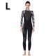 thumbnail image 3 of DivaSail Wetsuits Buceo Traje de buceo Hombre y traje de mujer de manga larga de manga larga Pantalones largos Cuerpo completo Traje de baño transpirable Pieles de buceo Mujeres Negro / blanco 【L seitruly OD003283-08, 3 of 7