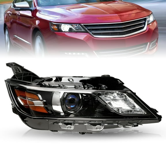 For 2014-2020 Chevy Impala Halogen Headlight Headlamp Right Passenger Side RH