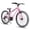 Pink, variant on JOYSTAR Lubbock 20 24 Inch Kids Bike for Boys & Girls Ages 7-12 Years Hardtail Mountain Bike for Kids with 1-Speed/7-Speed Drivetrain, White Wall Knobby Tires, Kids' Bicycle