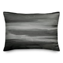 Creative Products Black Streaks 14x20 Indoor / Outdoor Pillow