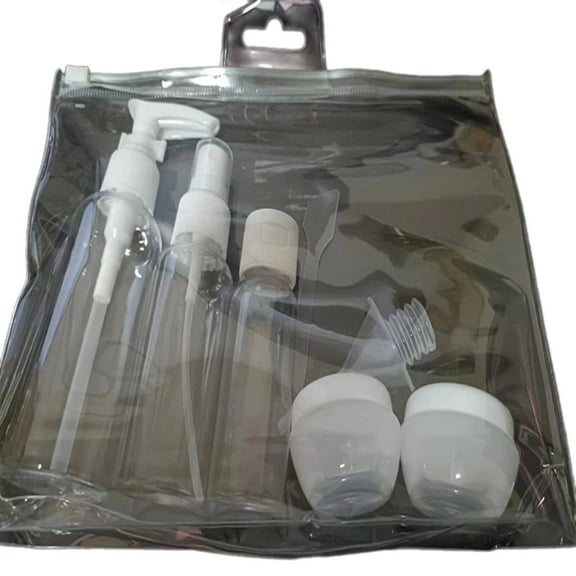 RAGUPEL 8 Pcs Travel Size Toiletries,Leak-Free Travel Size Toiletries Containers,Comfortable Press Quick Refill Travel Toiletry Bottles,Style2