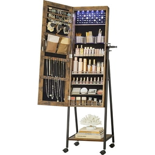 Rustic standing 2024 jewelry box