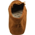 thumbnail image 5 of Minnetonka Men's Leather Laced Softsole Moccasin,Brown,6 M US, 5 of 5