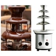 thumbnail image 4 of Fuente De Fondue Eléctrica De 35 Onzas Y 4 De Capacidad Para BBQ Sunnimix Fuente de fondue de chocolate, 4 of 8