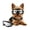 Black, variant on NAMSAN Dog Goggles for German Shepherd/ Golden retriever Eye Protection with Adjustable Straps