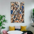 thumbnail image 6 of Jackson Pollock Canvas Wall Art Framed 《Untitled No.15》 Print Paintings Poster Print Photo Art Painting Canvas Poster Home Decorative Bedroom Modern Decor Posters Gifts 16x24inch(40x60cm), 6 of 6