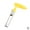 Yellow, variant on Stainless Steel Fruit Corer, 7.02 x 3.78 x 0.86 in, Multi-Functional Core Remover and Pulp Separator, Effortlessly Prep Apples and Pears for Baking and Snacks
