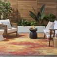 thumbnail image 4 of Nourison Nourison Essentials 7' x 10' Flame Modern Rug, 4 of 11