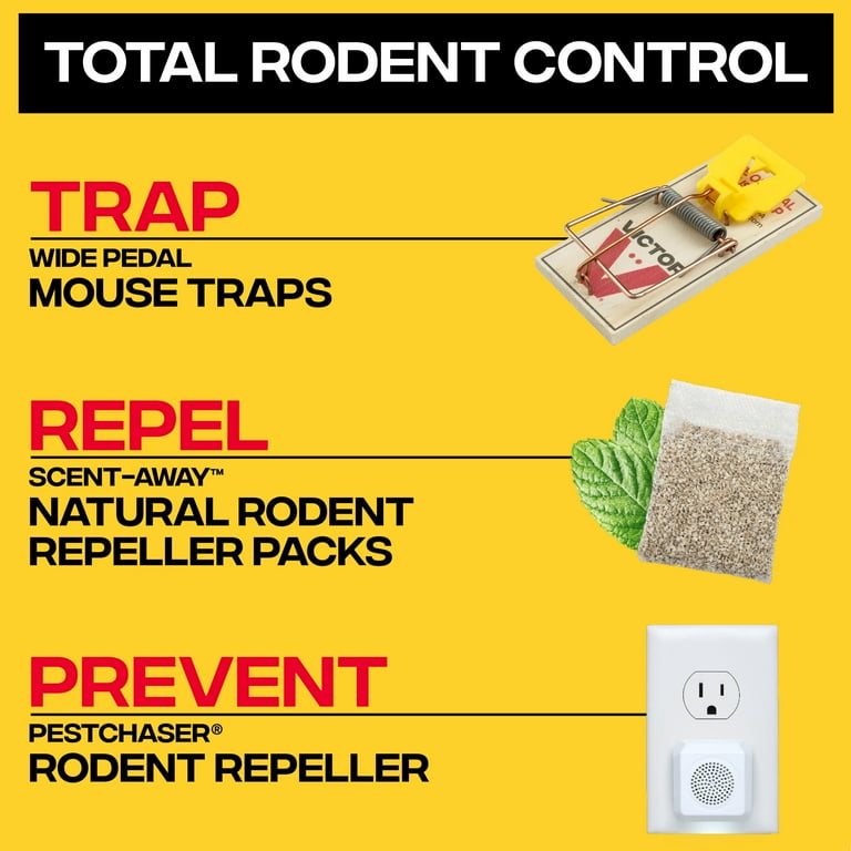 2 pack) Victor Wide Pedal Mouse Trap - 2 Pack - Walmart.com