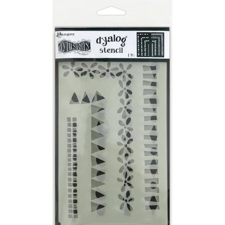 UPC: 0789541075387 | Frame It Dyan Reaveley s Dylusions Dyalog Stencil