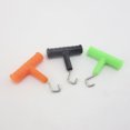 thumbnail image 4 of Soidarity 5 uds., extractor de pesca Flexible resistente al desgaste, accesorios para aparejos de pesca, anzuelo giratorio tipo T, aparejos de pesca Pescar Verde Soidarity OD030658-02, 4 of 6