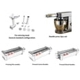thumbnail image 4 of Broyeur de Nourriture en Métal de Type Vertical Inoxydable Fournit Robuste Dispositif de Meulage Résistant à l'Usure Bricolage Outils de Cuisine Multifonctionnels pour la Compresse de Tranche, 4 of 8