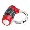 thumbnail image 1 of Candado Con Combinación de 5 Dígitos, Código Reiniciable, Para Maleta de Viaje, Casillero de Gimnasio, Bloqueo de Contraseña de Seguridad Con 100,000 combinaciones, 1 of 7