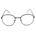 thumbnail image 1 of Cadre Rond en Métal Imprimé, Lunettes Décoratives Unisexes, Verres Légers Clairs Rétro, 1 of 9