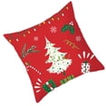 thumbnail image 1 of Yuarrent 1 funda de almohada, decoración navideña para el hogar, Reno, Papá Noel, funda de cojín de árbol, adorno navideño, regalo de Navidad 2020, Decoración del hogar  #8 Yuarrent HA000414-08B, 1 of 8