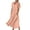 Pink, variant on Giftesty Maxi Dresses for Women 2024 Women's Summer Short Sleeve Solid Color Soft Comfortable Long Dress