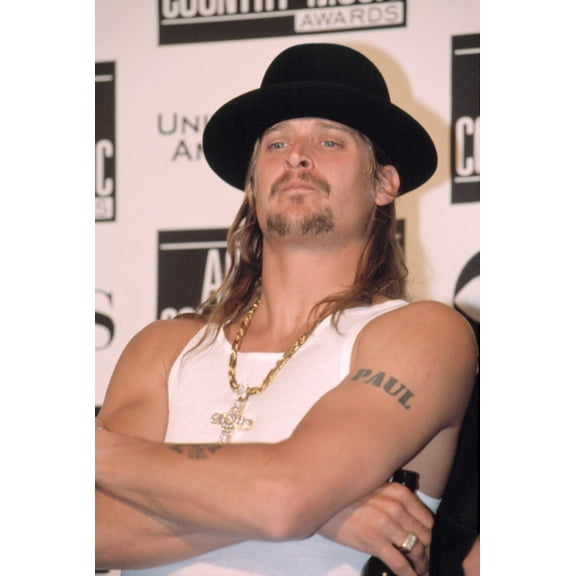 Kid Rock At The Academy Of Country Music Awards, La, Ca, 5/22/2002, By Robert Hepler. Photo Print (8 x 10)