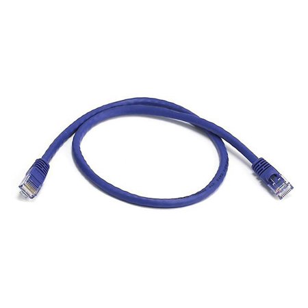 UPC: 0844660034230 | Monoprice Cat6 Ethernet Patch Cable – Network Internet Cord – RJ45  Stranded  550Mhz  UTP  Pure Bare Copper Wire  24AWG  2ft  Purple