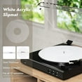 thumbnail image 4 of Acrylic Turntable Mat, Record Platter Slipmat Reduce Static Dust Noise Replacement Acrylic Record Platter Slipmat for 12 Inch Record Player, 4 of 8