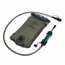 Puribag Adventure Bladder - 2 Liter Hydration System with Filter, Replacement Reservoir for Daypack Use, Hiking, and Biking