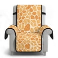 thumbnail image 6 of TSOVTHRID Giraffe Orange Print Recliner Chair Covers with Pocket Single Reclining Slipcover Non-Slip Lazy Boy Recliner Armchair Cover with Elastic Strap Furniture Protector for Pets, 6 of 7