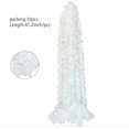 thumbnail image 4 of 32.8Ft Artificial Silk Wisteria Vine Hanging Flowers Garland Home Outdoor Wedding Arch Garden Wall Decor,Pack of 10 (Off White), 4 of 5