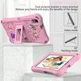 thumbnail image 4 of Dteck Kids Case Kickstand Cover with Shoulder Strap for Galaxy Tab A9 8.7" (SM-X110/X115/X117) & Galaxy Tab A7 Lite 8.7" (SM-T220/T225/T227) & Tab A 8.0 2019 (SM-T290/T295/T297) ,Pink, 4 of 9