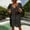 Black, variant on Leesechin Kimonos for Women Cardigan Trendy Beach Lightweight Solid Hem Cover Up Swimwear