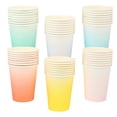 thumbnail image 3 of Disposable 48Pcs Gradient Color Paper Cups For Families Simple Design Suitable For Everyday Use And Picnics, 3 of 3