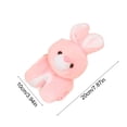 thumbnail image 4 of Msgweeeg Plush Figure Toys Gifts for 7 Year Old Boys Toys for Girls 8-10 Cute Rabbits Plushs Toy Pin K Ears Vivids Eyes and Fluffys Coat Gift for Girls and Women Party Gift, 4 of 10