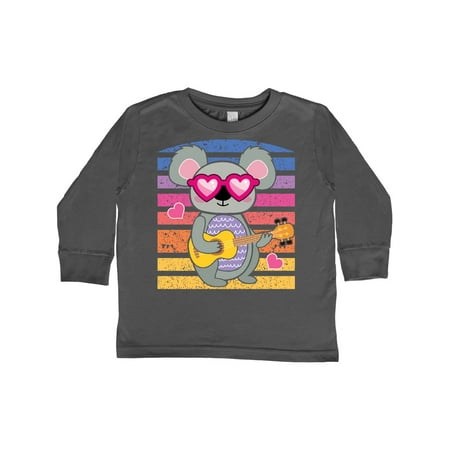 

Inktastic Australian Koala Cool Sunset Gift Toddler Toddler Girl Long Sleeve T-Shirt