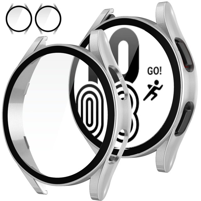2 unidades Funda protectora de pantalla Sincero para Samsung Galaxy Watch 4 40 mm