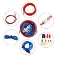 thumbnail image 3 of 1500W Car Audio Wire 8GA Car Subwoofer Cable 60 AMP Fuse Holder RCA Power Cable 18GA for Car Modification for Auto Vehicle Parts, 3 of 4