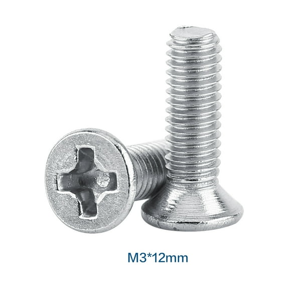Bolt,100pcs Bag Flat Head Machine Screw Machine Screw World-Class Design