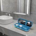 thumbnail image 6 of WIRESTER Portable Electric Toothbrush Travel Case, Hard Storage Box Compatible with Oral-B Pro Series & Philips Sonicare ProtectiveClean, Ocean Sea Turtles, 6 of 6