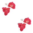 thumbnail image 2 of maskred 50 Pcs Têtes d'Orchidée en Soie Synthétique Durables Conçues pour Roses Rouges 2Set, 2 of 6