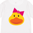 thumbnail image 4 of Inktastic Duck Girls Girls Long Sleeve Toddler T-Shirt, 4 of 5