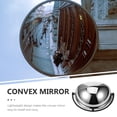 thumbnail image 4 of BRIGHTFUFU Parking Garage Mirror Silver Iron Expanded Field of View For Garages 1Pack, 4 of 7