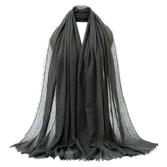 Comdrip Women Pashmina Fashion Thin Shawls Wraps Scarf Soft Breathable Comfortable Large Winter Versatile Shawl Evening Dress Wedding Party Black