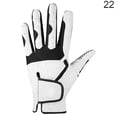 thumbnail image 2 of Soidarity 1 Uds. Guante de Golf de mano izquierda/derecha para hombre, guantes protectores de Golf de microfibra antideslizantes, elásticos, Golf Blanco giusto 22 codice Soidarity OD001064-01, 2 of 6