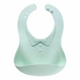 thumbnail image 2 of Babero de alimentación de silicona para bebés ajustables ancho con babero de silicona - Color Sunnimix  Babero de silicona para niños, 2 of 8