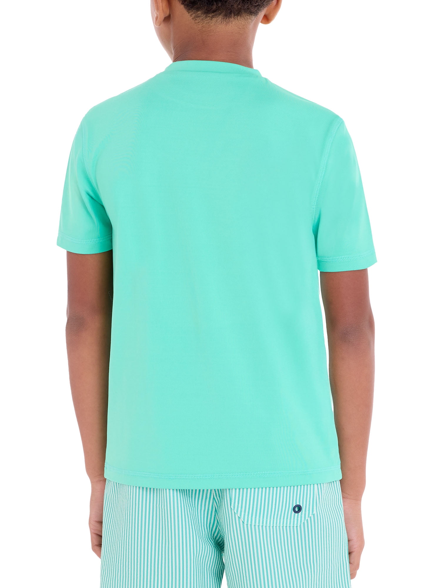 U.S. Polo Assn. Boys Short Sleeve Rashguard, Sizes 4-18