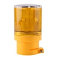 thumbnail image 1 of Flashing LED Warning Signal Light Solar Power Emergency Security Alarm Strobe Lamp (Yellow), 1 of 12