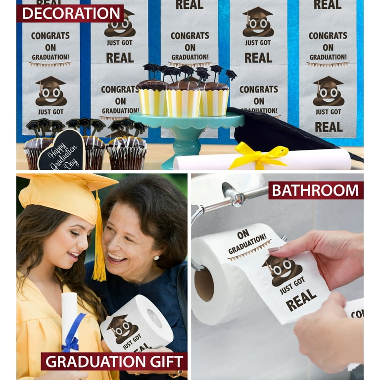 2020 graduation shirts with toilet best sale paper roll