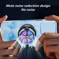 thumbnail image 2 of S6 Mobile Phone Radiator Magnetic Semiconductor Refrigeration Game Radiator Suitable for Game Accessories Cooling Fan, 2 of 8
