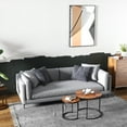 thumbnail image 2 of Costway Nesting Coffee Table Set of 2 for Balcony Living Room Modern Round Side Tables, 2 of 10